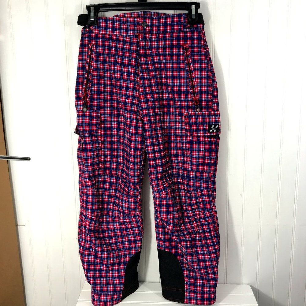 RUGGED BEAR SNOW SKI PANTS size YOUTH 8 Red Blue